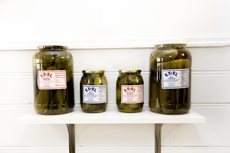 Hot Whole Dill Pickles