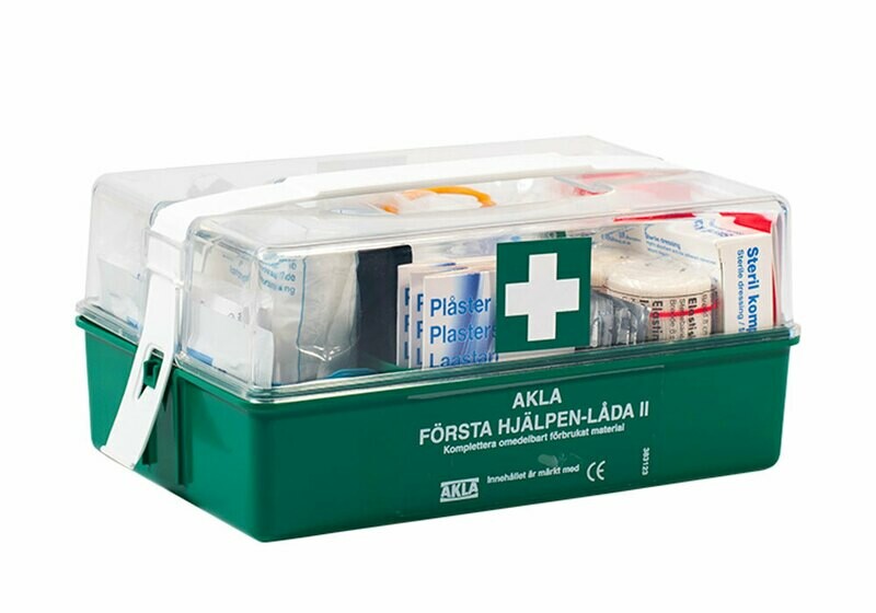 Första hjälpen, låda II, medium