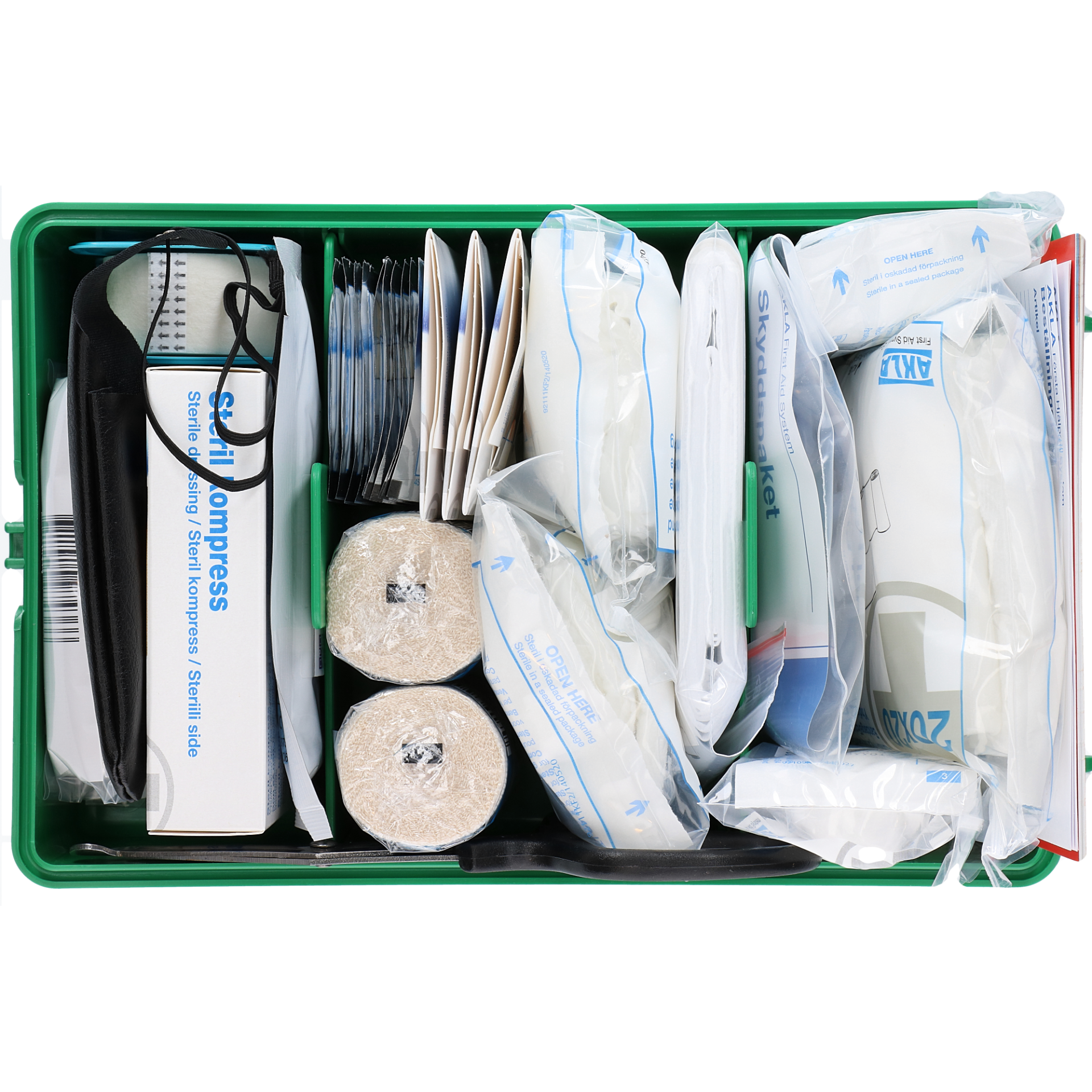 Första hjälpen, låda II, medium