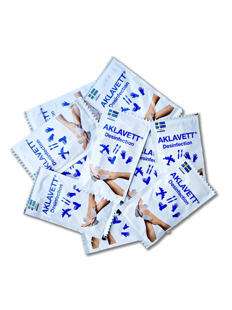 AKLAVETT DESINFEKTIONSDUK, 20 st