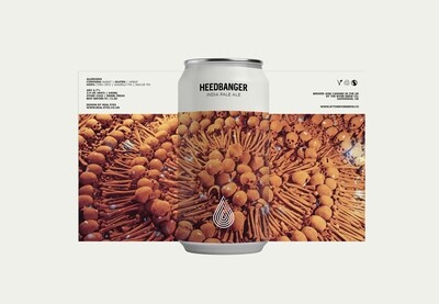 Wylam Heedbanger  IPA  By The River Brew Co.  ABV 6.7%  1 x 440ml Can 