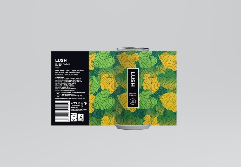 Lush | Luscious Pale Ale | ABV 4.2% | 1 x 440ml Can