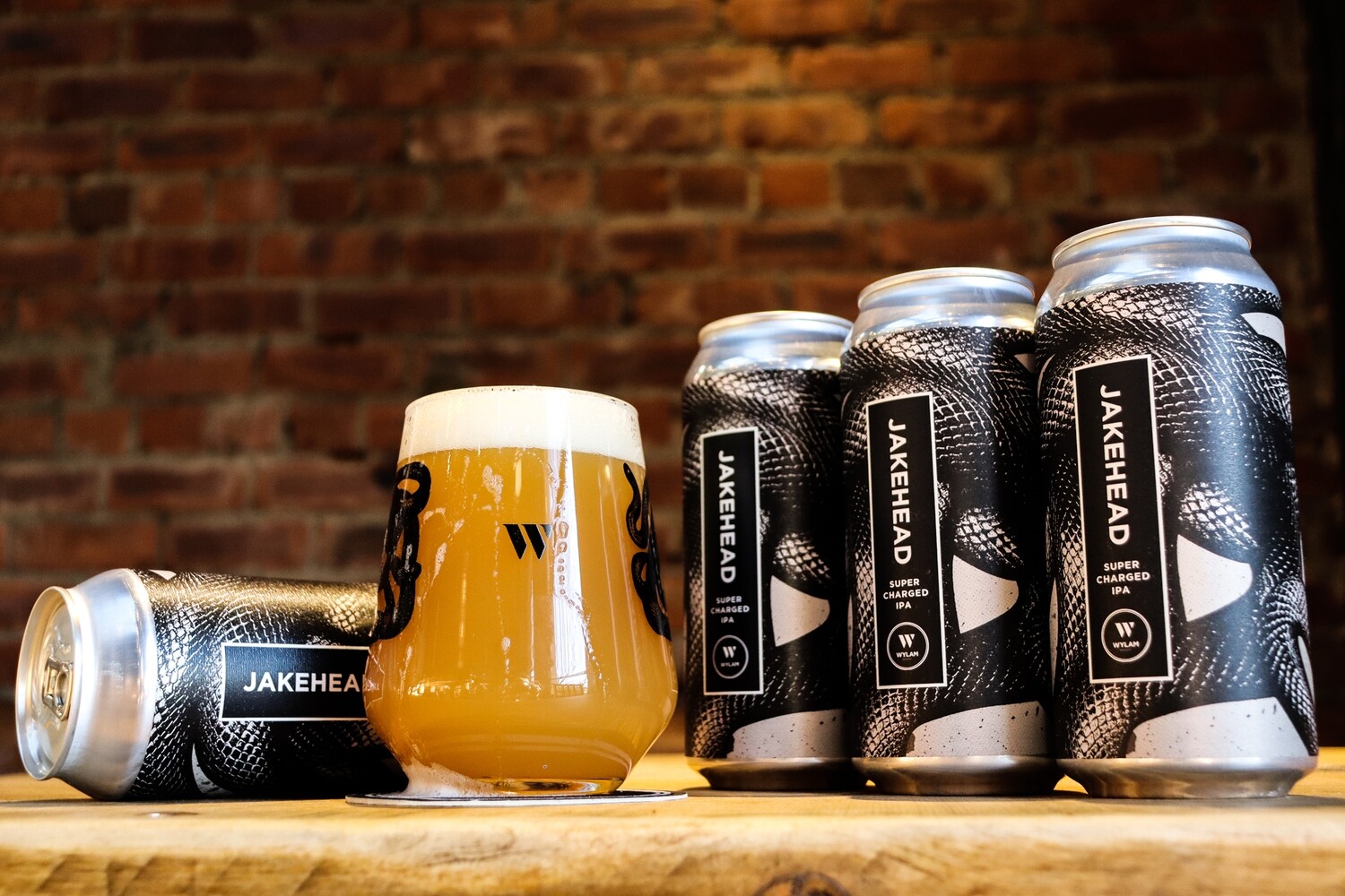 The Jakehead Four Pack | 4 x 440ml Cans + 1 x Ltd. Edition Jakey Glass