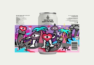 The Battle For Hearts And Minds | Session IPA | (Mul Draws Collab.) By The River Brew Co. | ABV 5.0%