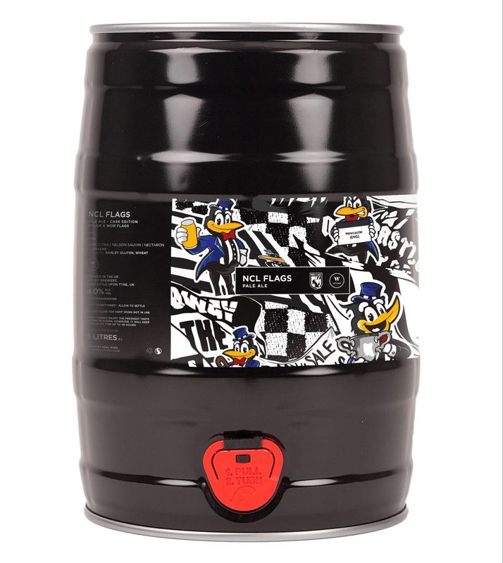 NCL Flags Mini Cask | 5 Litres