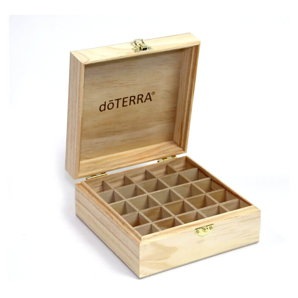 doTERRA gravierte Holzkiste (wooden Box)