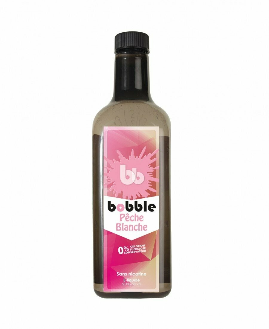 flacon saveur-fruitée 40ml PÊCHE BLANCHE - Bobble