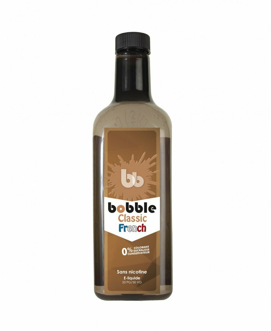 flacon saveur-tabac 40ml CLASSIC FRENCH - Bobble