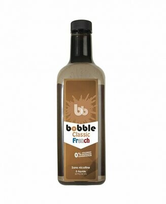 flacon saveur-tabac 40ml CLASSIC FRENCH - Bobble