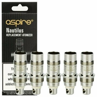 Résistances Mini Nautilus Aspire : boite de 5 résistances