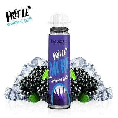 flacon saveur-fruitée frais 50ml FREEZE MÛRE - Liquidéo