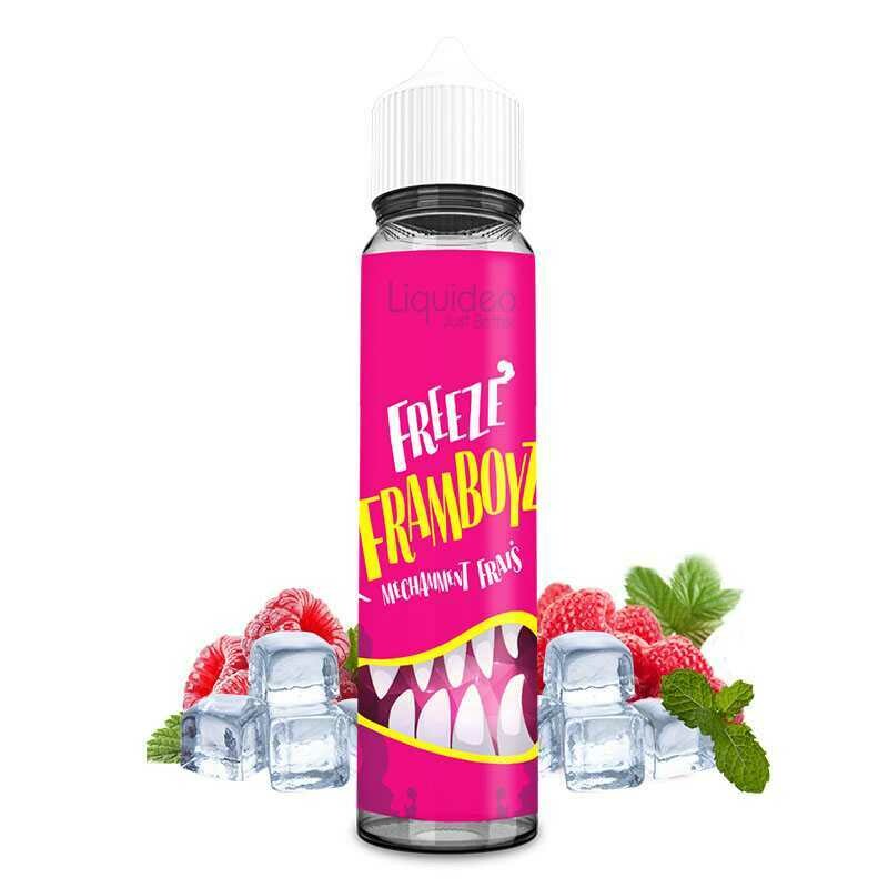 flacon saveur-fruitée frais 50ml FREEZE FRAMBOYZ - Liquidéo