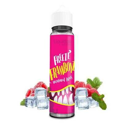 flacon saveur-fruitée frais 50ml FREEZE FRAMBOYZ - Liquidéo