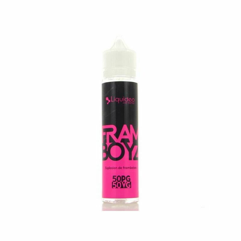 flacon saveur-fruitée 50ml FRAMBOYZ - Liquidéo