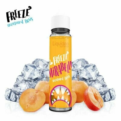 flacon saveur-fruitée frais 50ml FREEZE MIRABELLE - Liquidéo