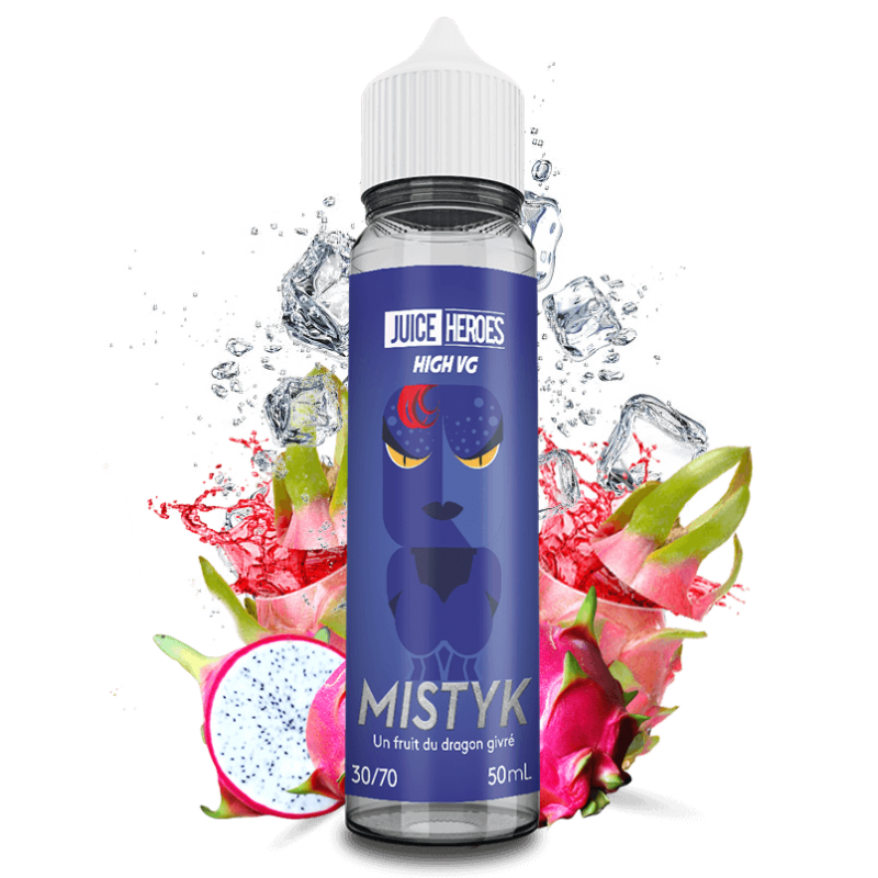 flacon saveur-fruitée 50ml MISTYK - Liquidéo