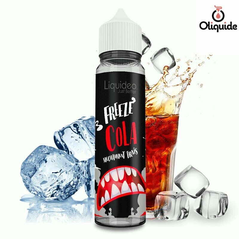 flacon saveur-gourmande 50ml FREEZE COLA - Liquidéo