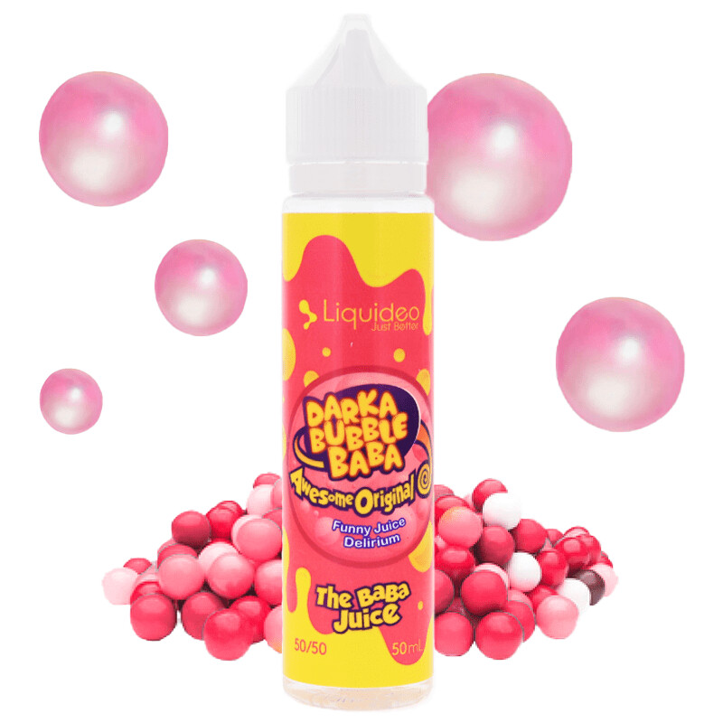 flacon saveur-gourmande 50ml DARKA BUBBLE BABA - Liquidéo