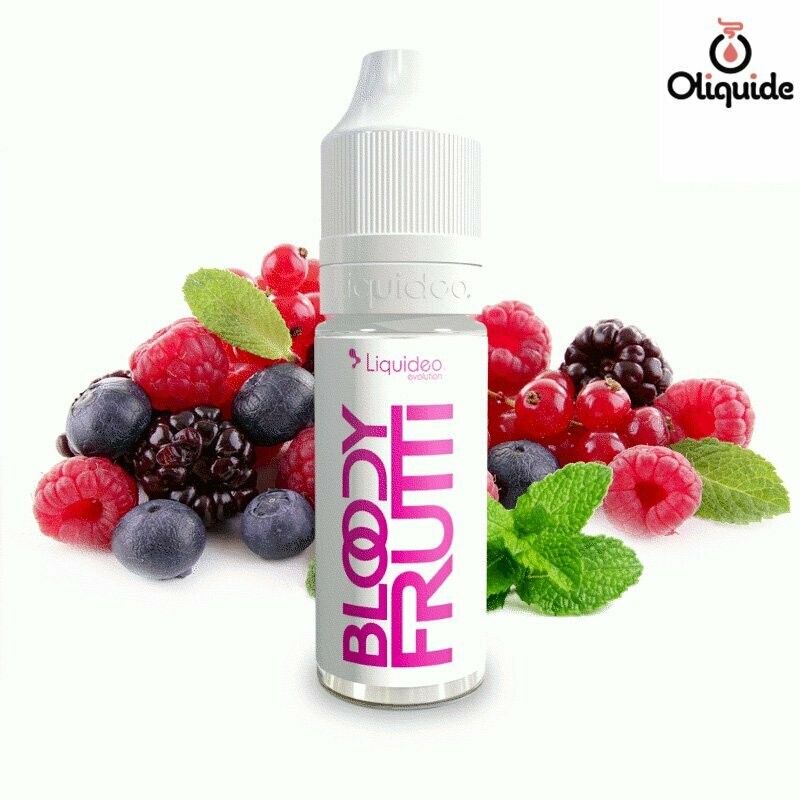 e-liquide saveur-fruitée frais 10ml BLOODY FRUTTI - Liquidéo