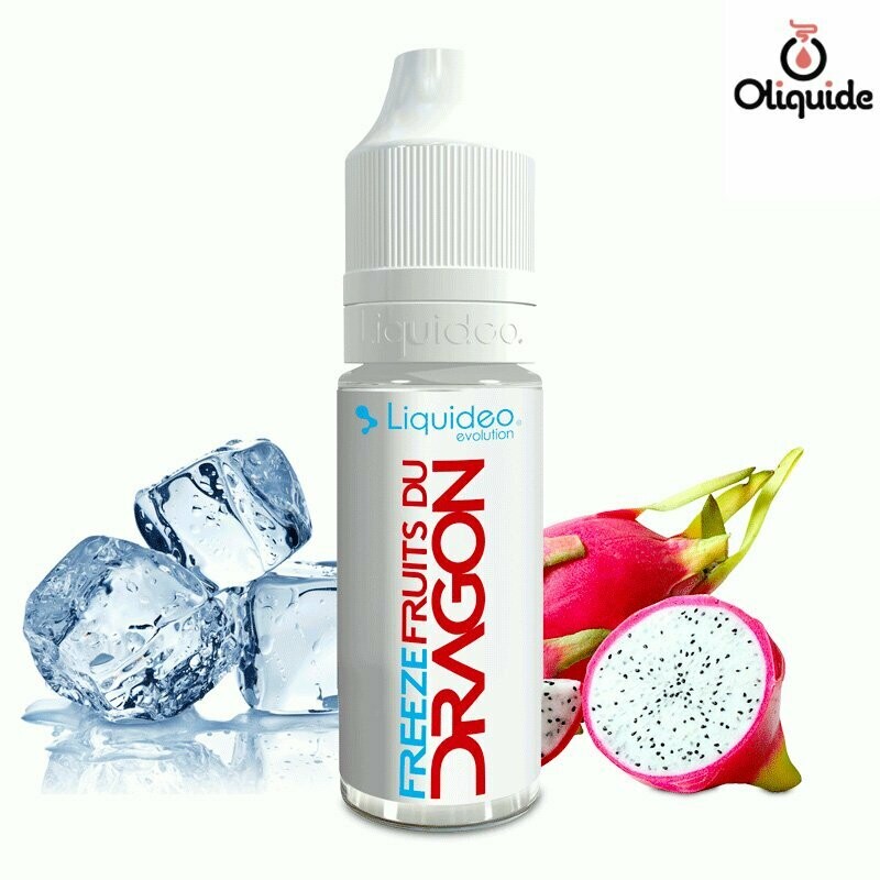 e-liquide saveur-fruitée frais 10ml FREEZE DRAGON - Liquidéo