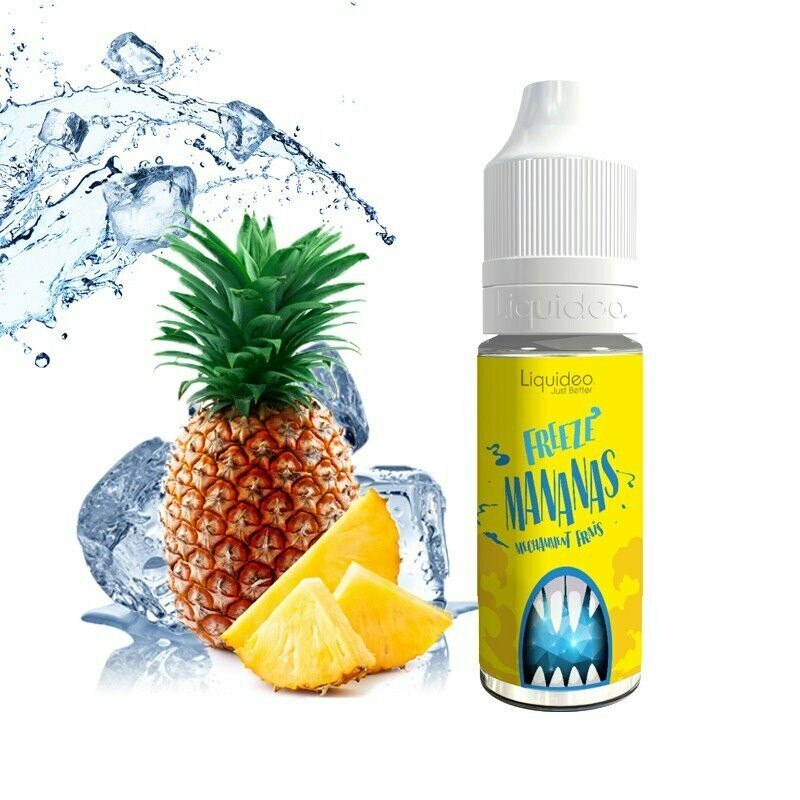 e-liquide saveur-fruitée frais 10ml FREEZE MANANAS - Liquidéo