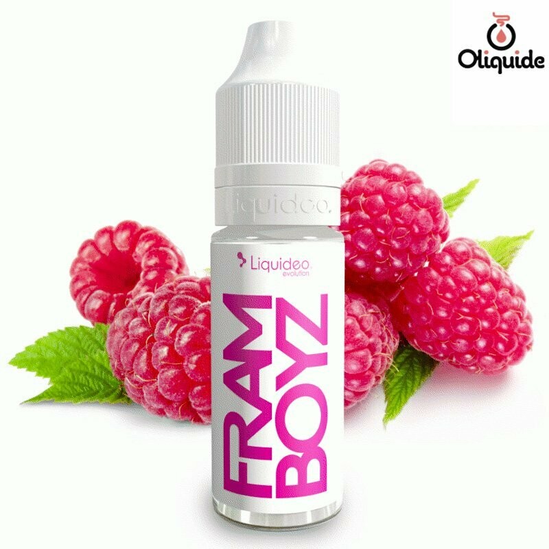 e-liquide saveur-fruitée 10ml FRAMBOYZ - Liquidéo