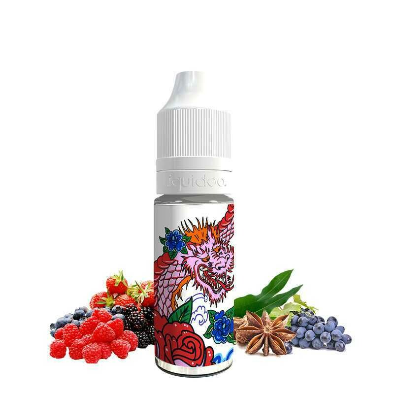 e-liquide saveur-fruitée 10ml PINK DRAGON - Liquidéo