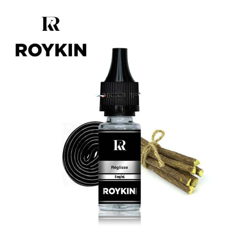 e-liquide saveur-gourmande 10ml REGLISSE - Roykin