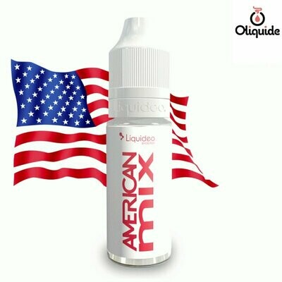 e-liquide saveur-tabac 10ml AMERICAN MIX - Liquidéo