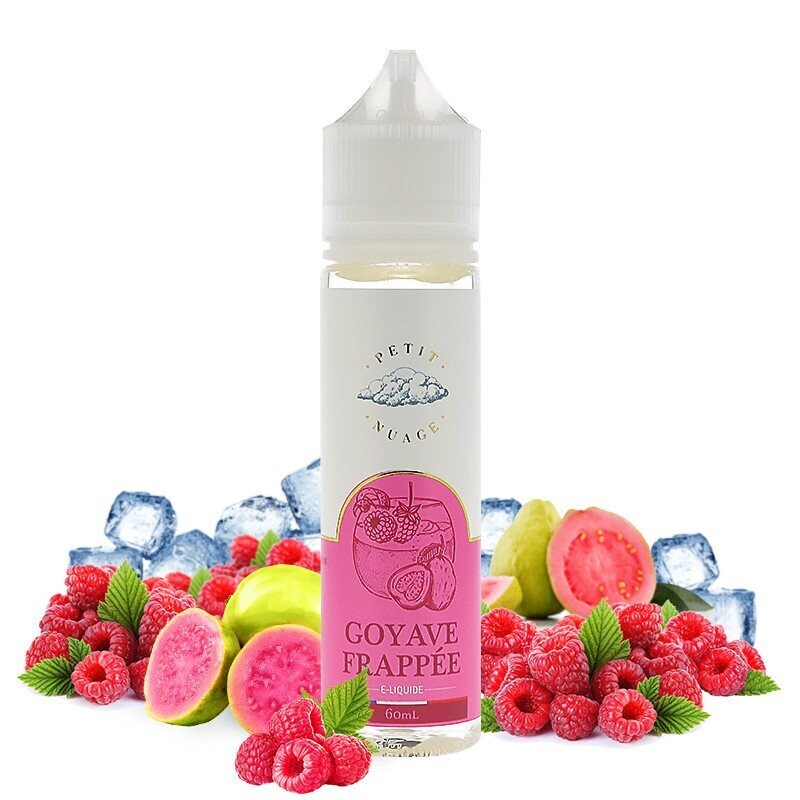 Flacon saveur-fruité 60ml - Goyave Frappée -  Petit Nuage Roykin