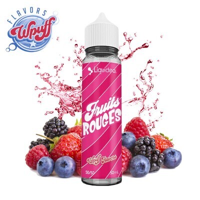 flacon saveur-fruitée 50ml Fruits Rouges - Liquidéo flacon saveur-fruitée 50ml Fruits Rouges - Liquidéo