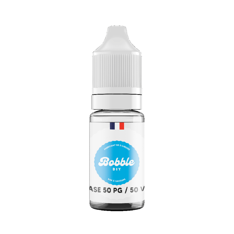 Base Bobble 50/50 de 10ml                  (disponible en MAGASIN, 1litre 14,90€ et 260ml 6,90€)