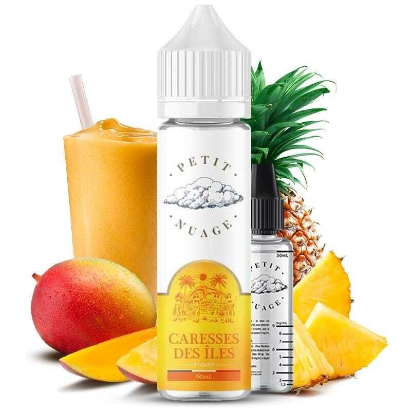 flacon saveur- fruitée frais- 60 ml - Caresses des iles - Petit nuage