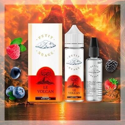 Flacon saveur - fruité 60ml -Le Volcan -Petit nuage