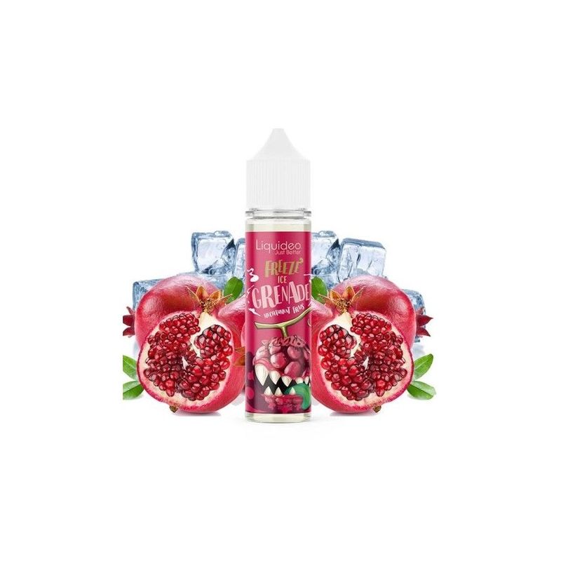 Flacon saveur fruité frais 50ml - FREEZE GRENADE - Liquideo