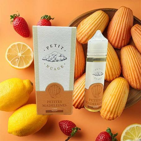 flacon saveur - gourmande 60ml - Petites madeleines - Petit nuage