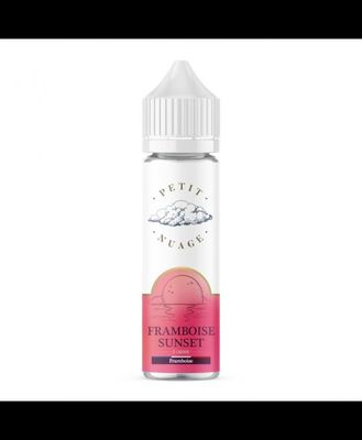 Flacon saveur - fruité 50 ml - Framboise Sunset - Petit nuage