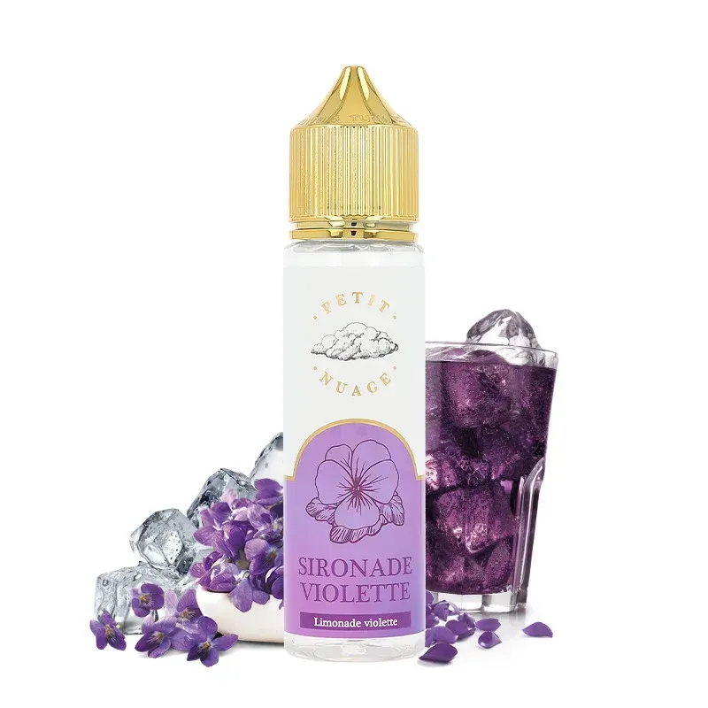 flacon saveur-fruitée 50ml SIRONADE VIOLETTE - petit nuage flacon saveur-fruitée 50ml SIRONADE VIOLETTE - petit nuage