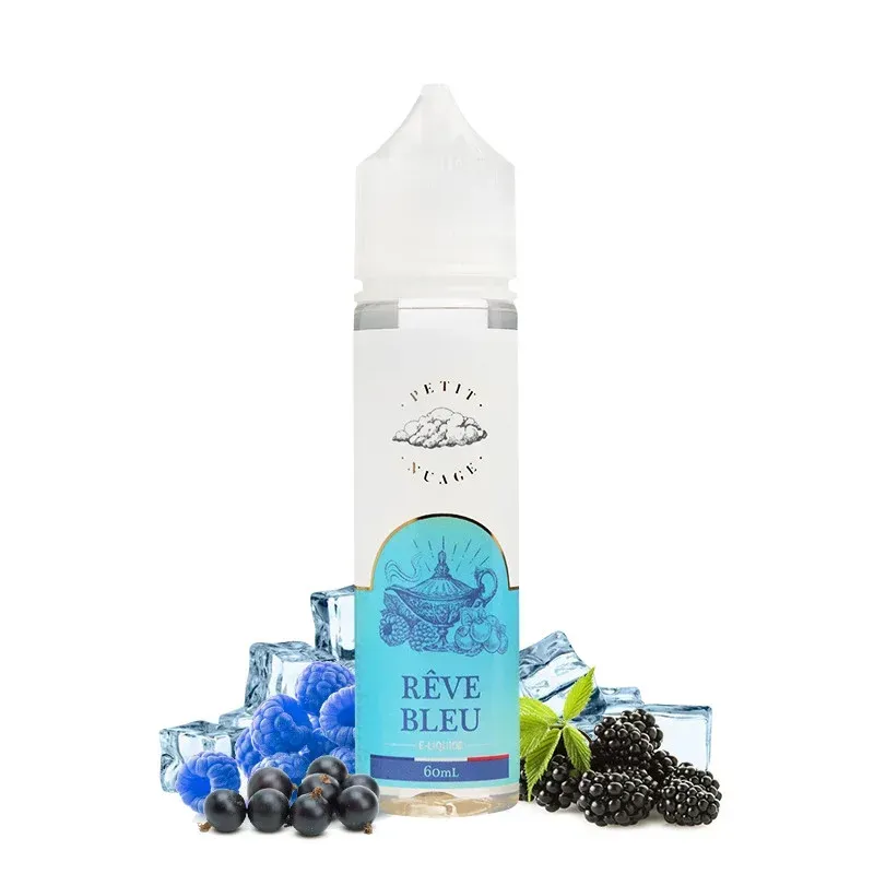 Flacon saveur fruité 50ml - Rêve bleu - Petit nuage - Roykin