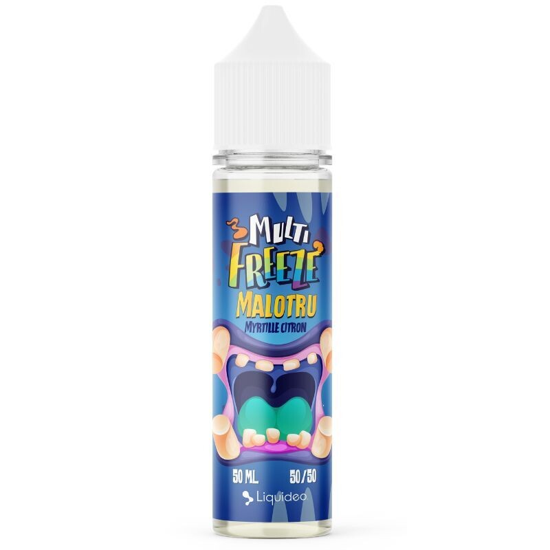 E-liquide saveur fruitée frais 50ml-Freeze Malotru - Liquideo