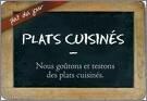 Menu du samedi