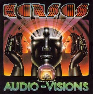 Kansas "Audio-Visions" VG+ 1980