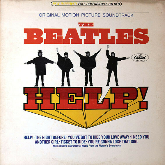 The Beatles &quot;Help!&quot; EX+ 1965/re.1971