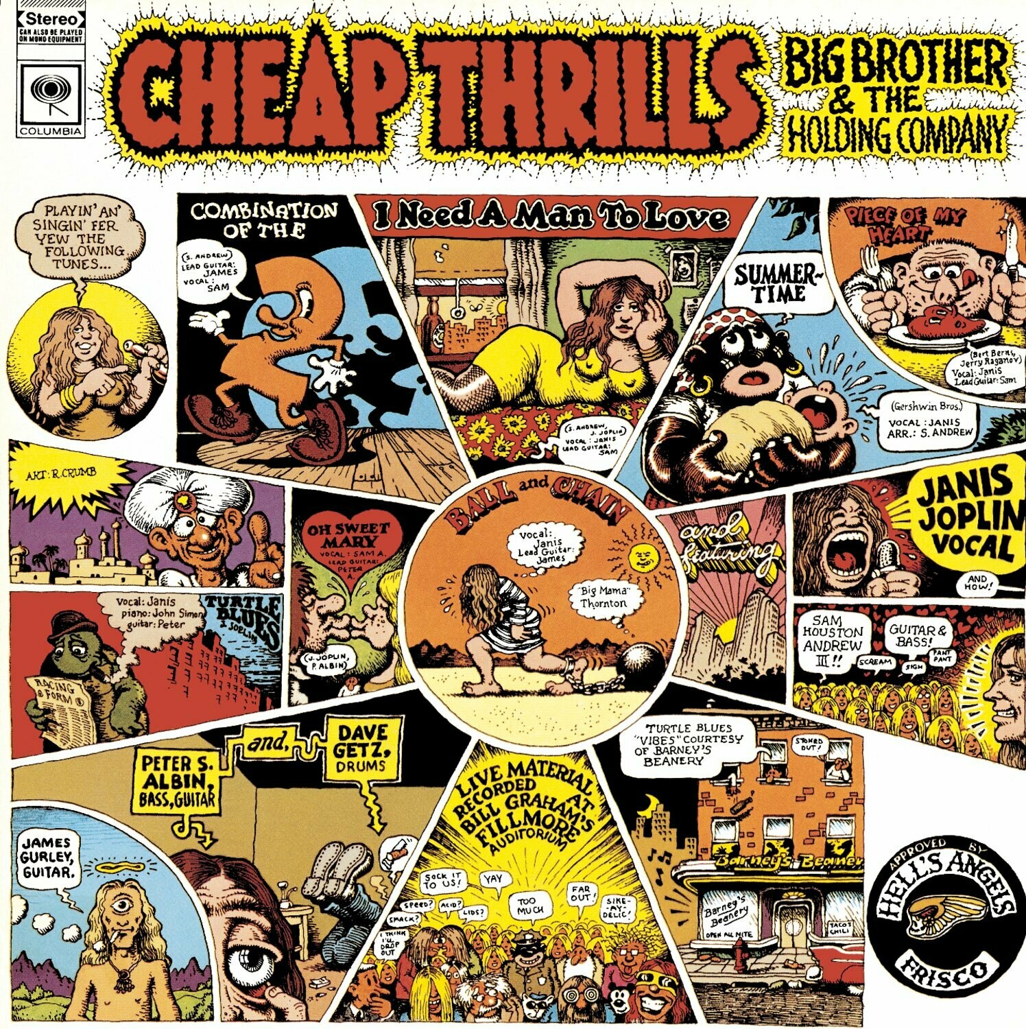 Janis Joplin &quot;Cheap Thrills&quot; (G) 1968 [r559560]