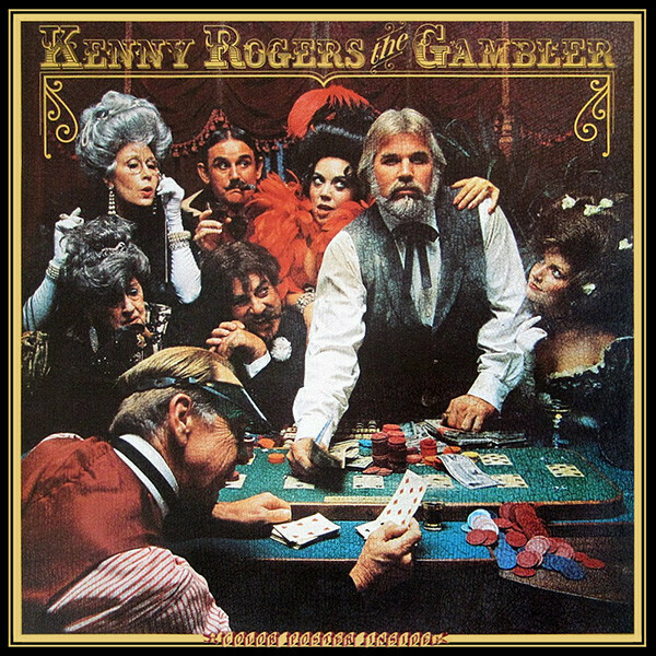 Kenny Rogers &quot;The Gambler&quot; NM- 1978 *w/ poster!*