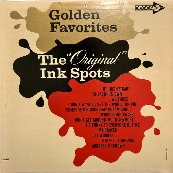 The Ink Spots "Golden Favorites" EX+ 1962 *MONO*