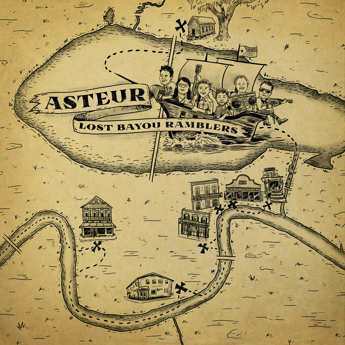 Lost Bayou Ramblers "Asteur" 