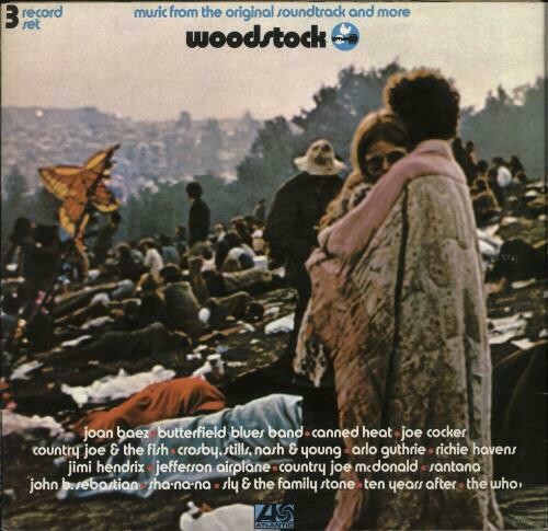 Various &quot;Woodstock: 3 Record Set&quot; EX+ 1970 {3xLPs!}