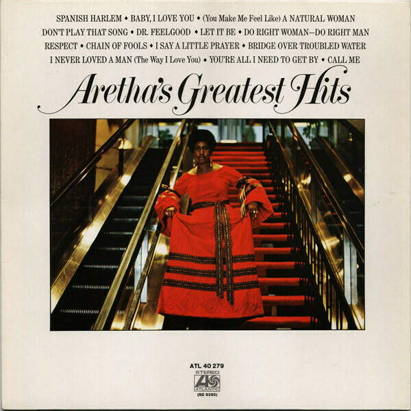 Aretha Franklin "Aretha's Greatest Hits" EX+ 1971/re.