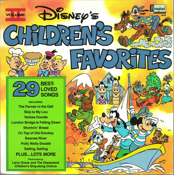 Walt Disney "Children's Favorites, Vol. II" EX+ 1979